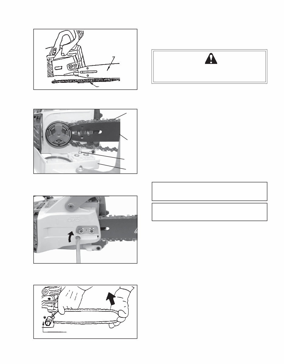 Echo Chainsaws CS300 340 345 Maintenance Manual preview img 7