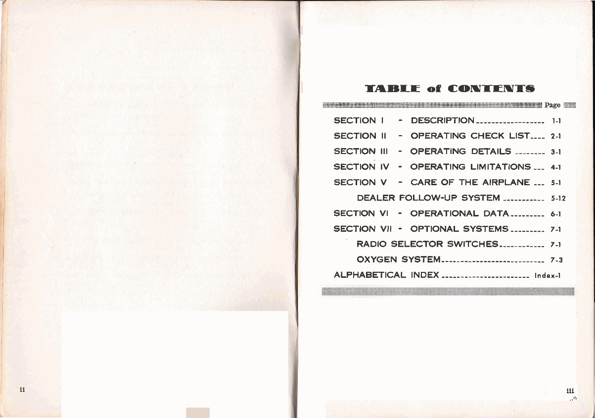 Cessna 185 Skywagon POH owners manual aircraft preview img 3