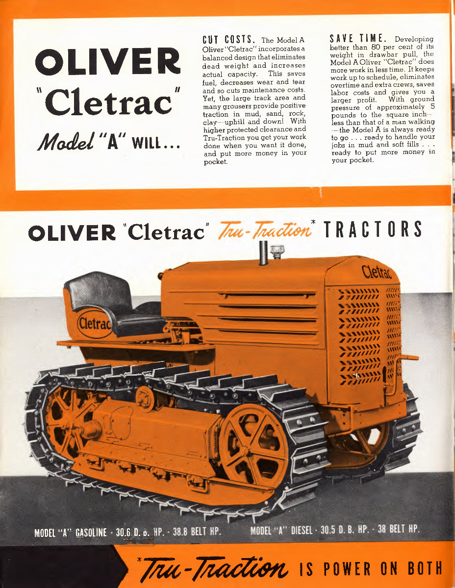 Oliver Cletrac Model A preview img 2