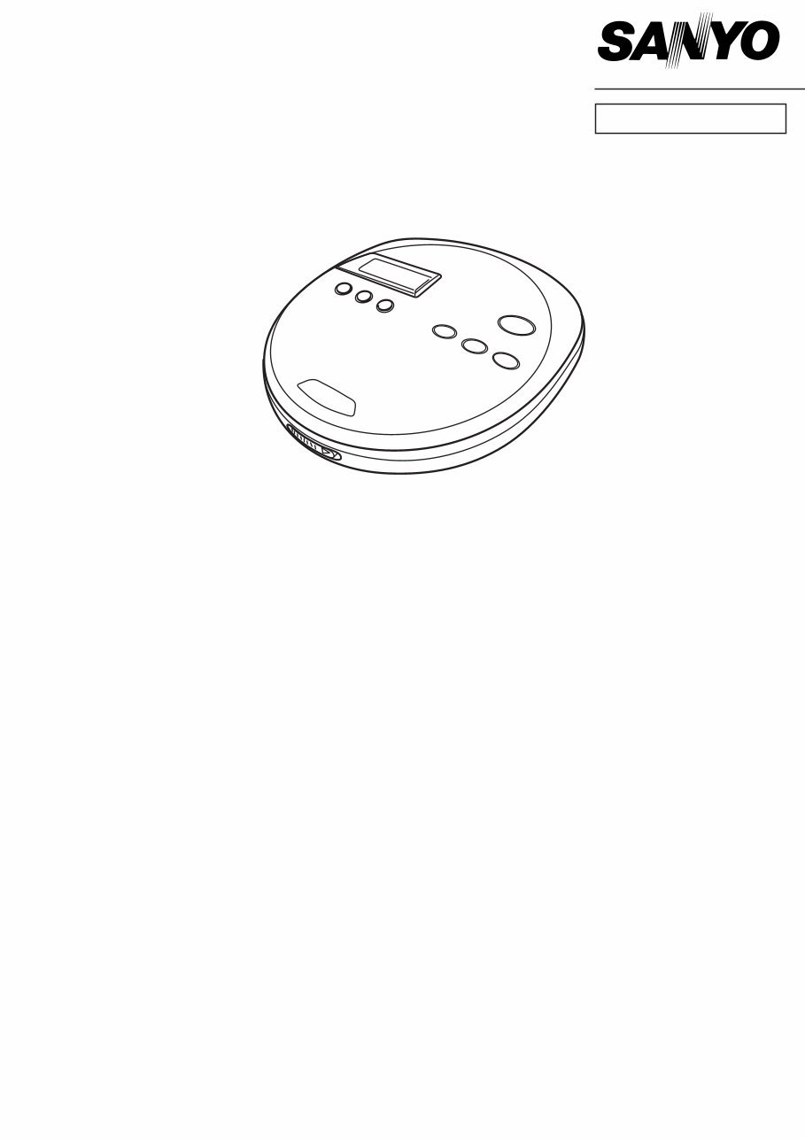Sanyo CDP M400 CD PLAYER With MP3 RECODER Service Manual preview img 1