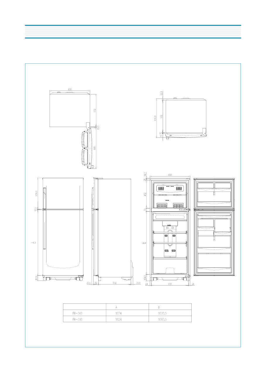 Daewoo FR-360/FR-390 Refrigerators OEM Service & Repair Manual preview img 4