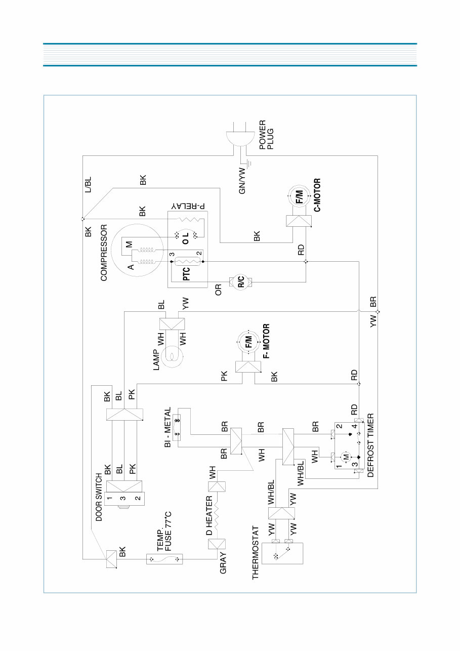 Daewoo FR-360/FR-390 Refrigerators OEM Service & Repair Manual preview img 5