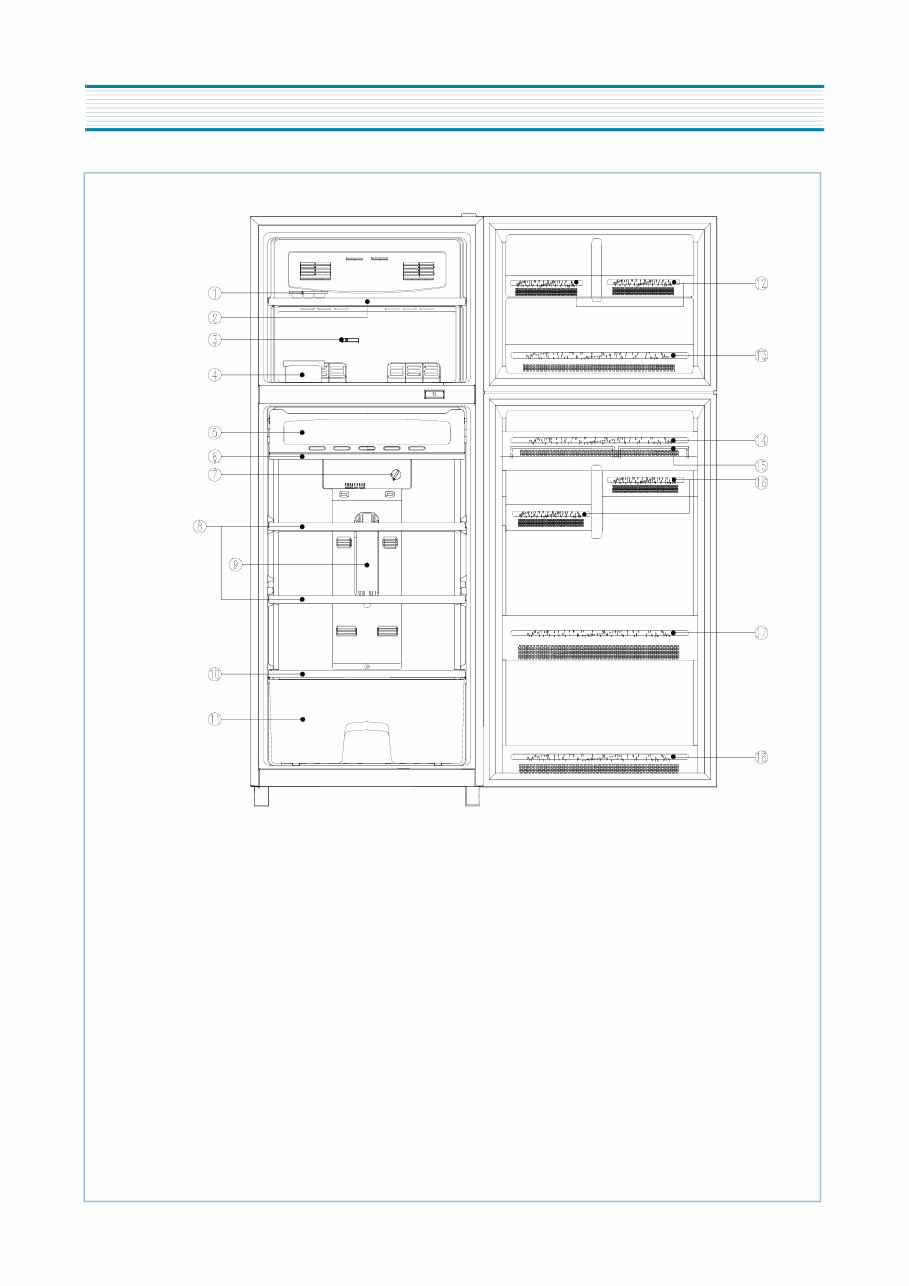 Daewoo FR-360/FR-390 Refrigerators OEM Service & Repair Manual preview img 6