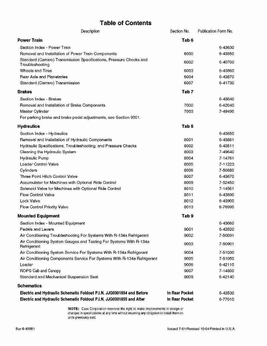 Case 570MXT Backhoe Loader OEM Service & Repair Manual preview img 2