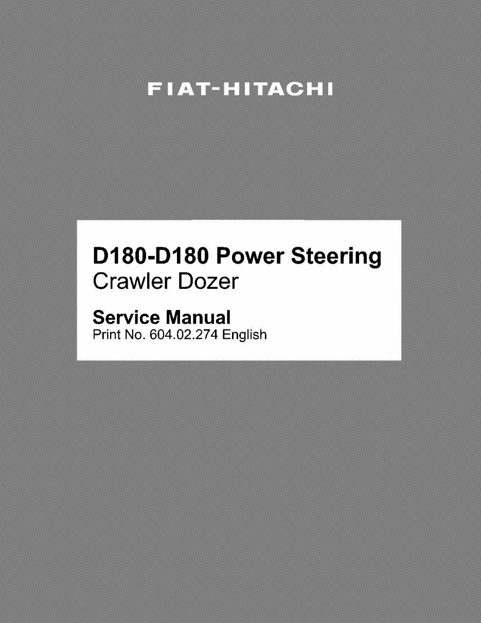 New Holland CE DC180 Service Manual preview img 1