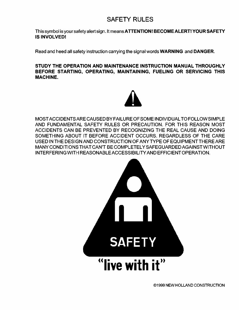 New Holland CE DC180 Service Manual preview img 7