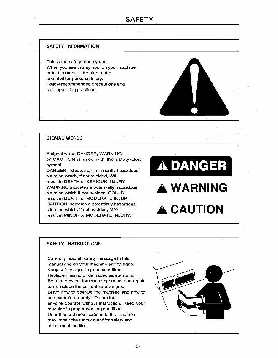 Daewoo Doosan DH130-2 Operator's Manual preview img 8