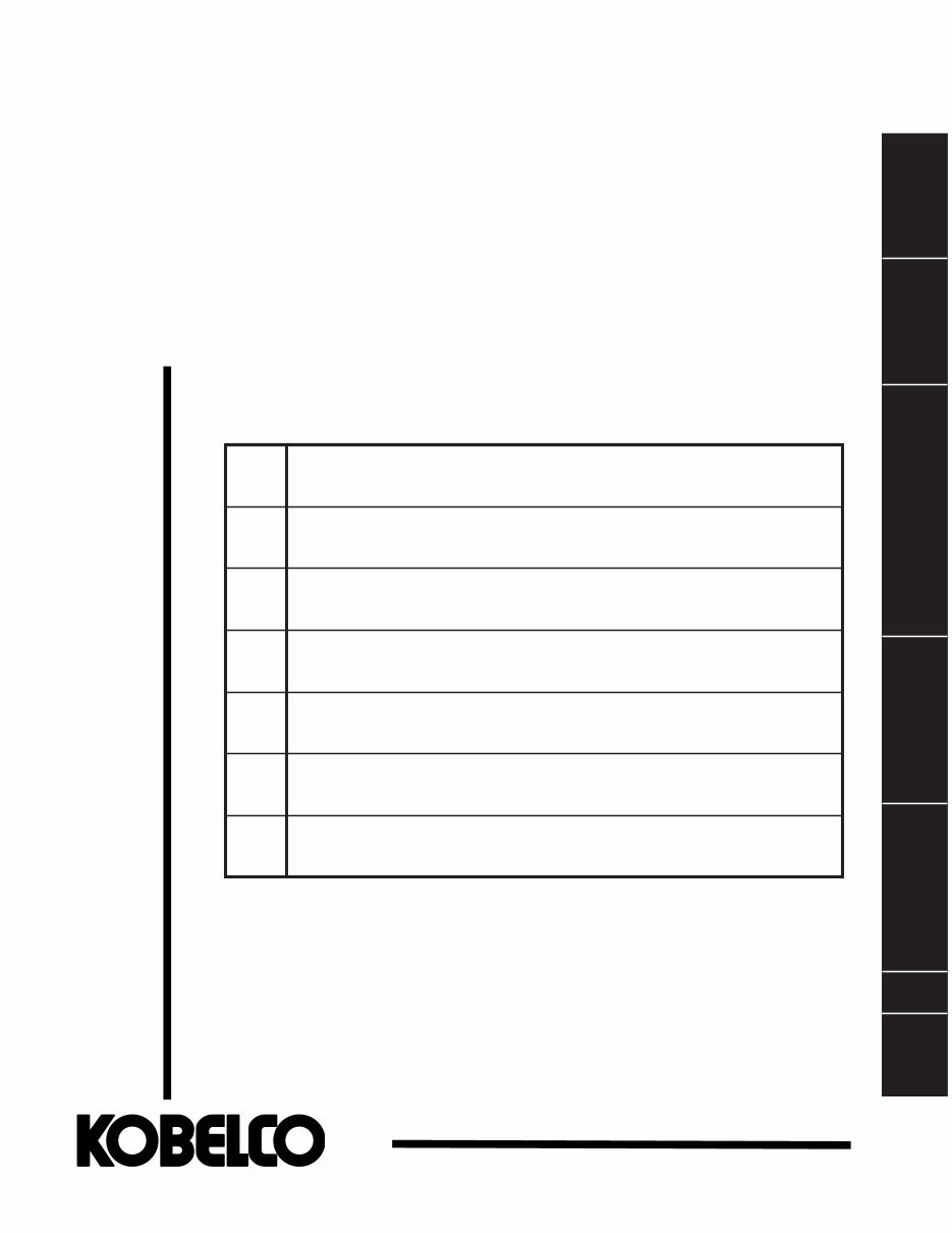 Kobelco SK210-9 Service Manual preview img 1