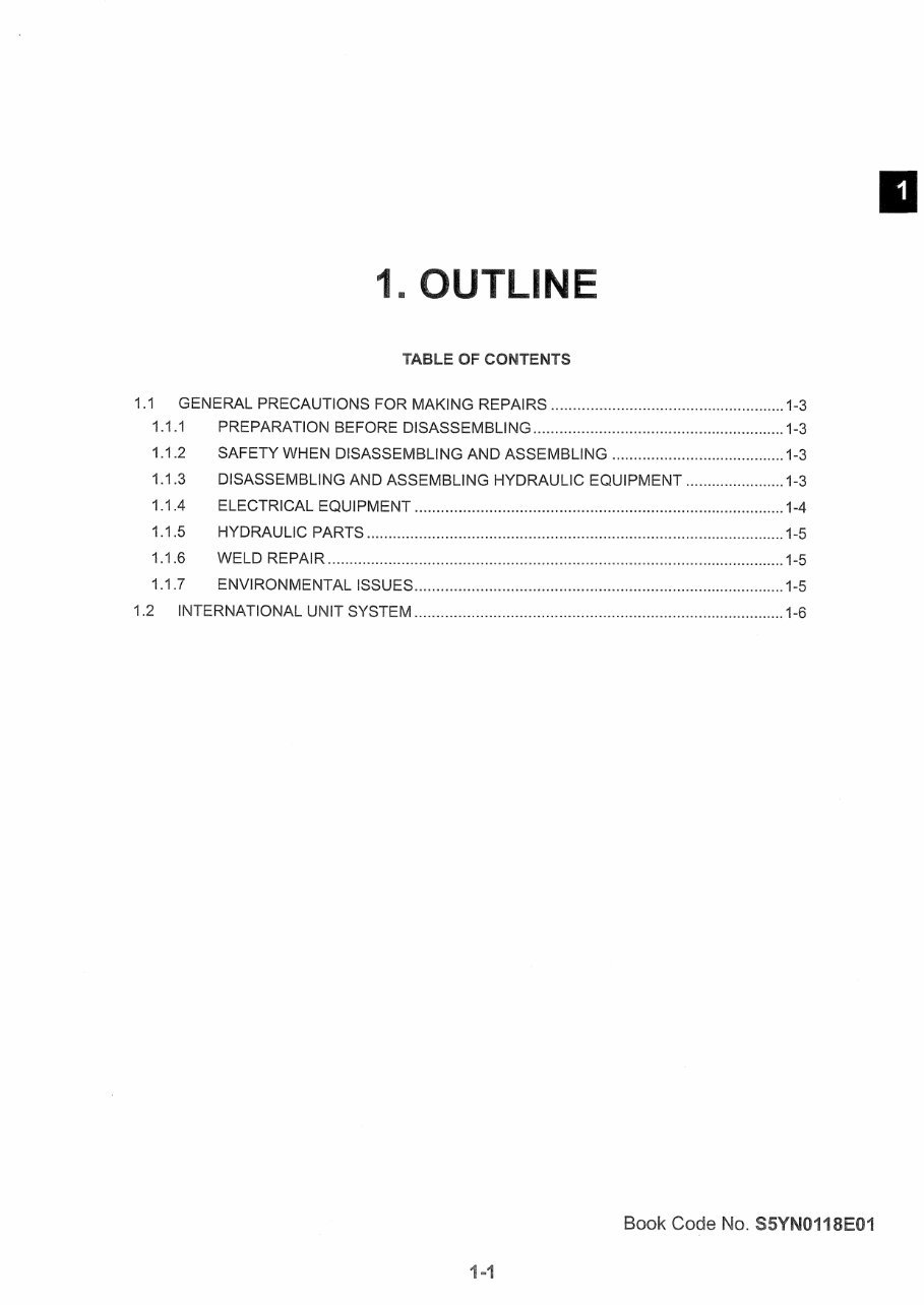 Kobelco SK210-9 Service Manual preview img 7
