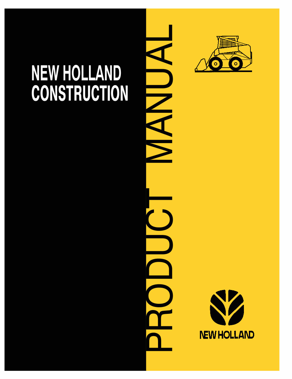 New Holland LS160, LS170, LS180, LS190 Operators Manual preview img 1