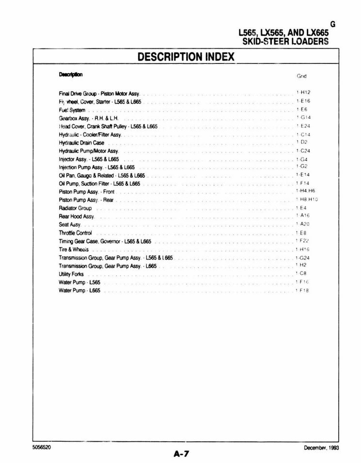 New Holland L565, LX565, LX665 Parts Catalog preview img 7
