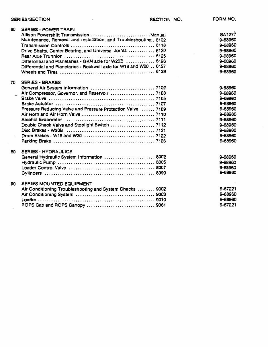 Case W20B Service Manual preview img 2