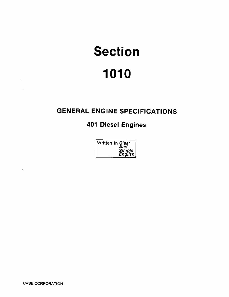 Case W20B Service Manual preview img 3
