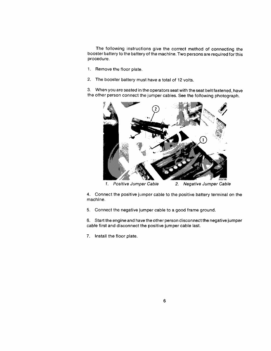 Case 1816B Operators Service Manual preview img 8