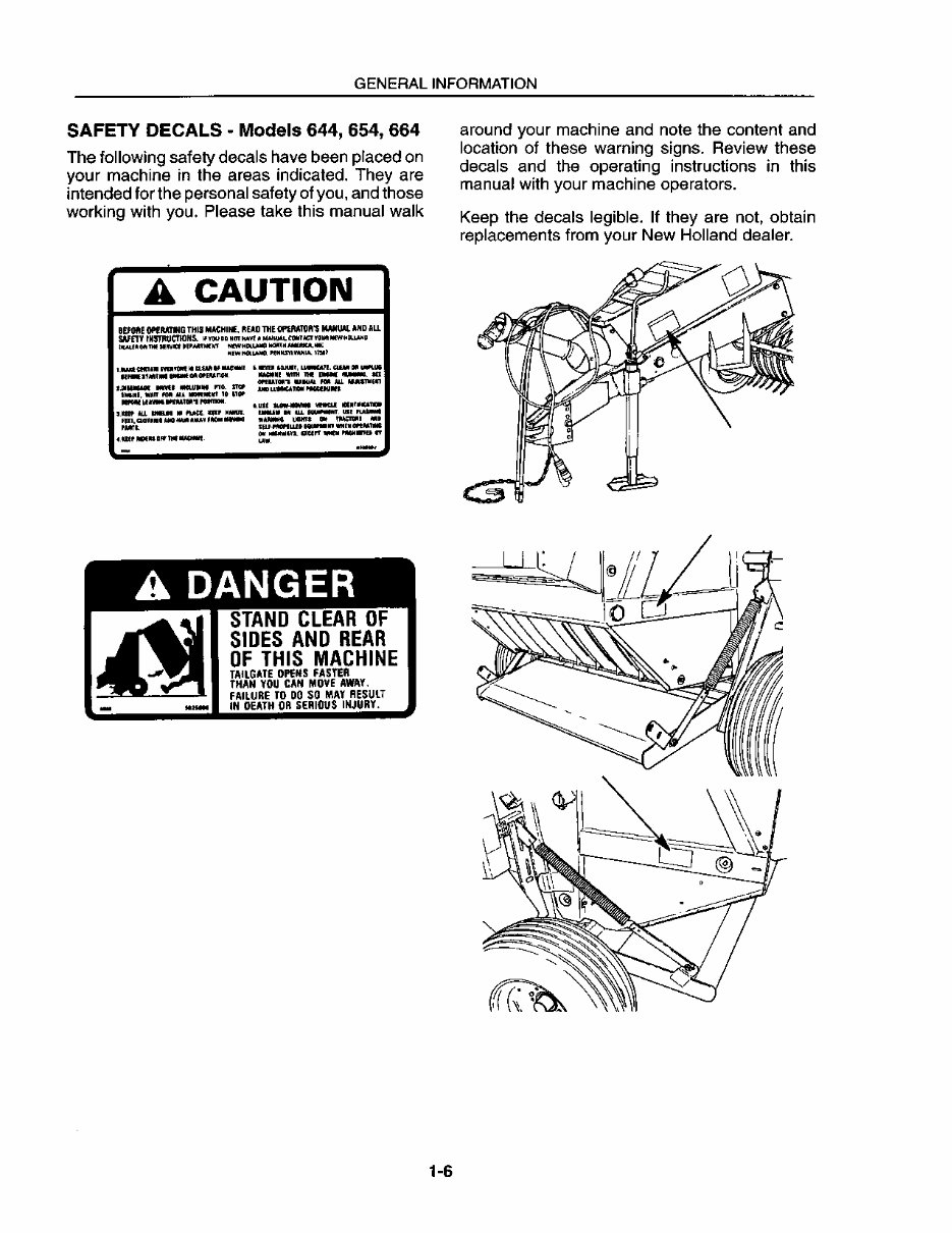 New Holland 634/644/654/664 Round Balers OEM Service & Repair Manual preview img 8