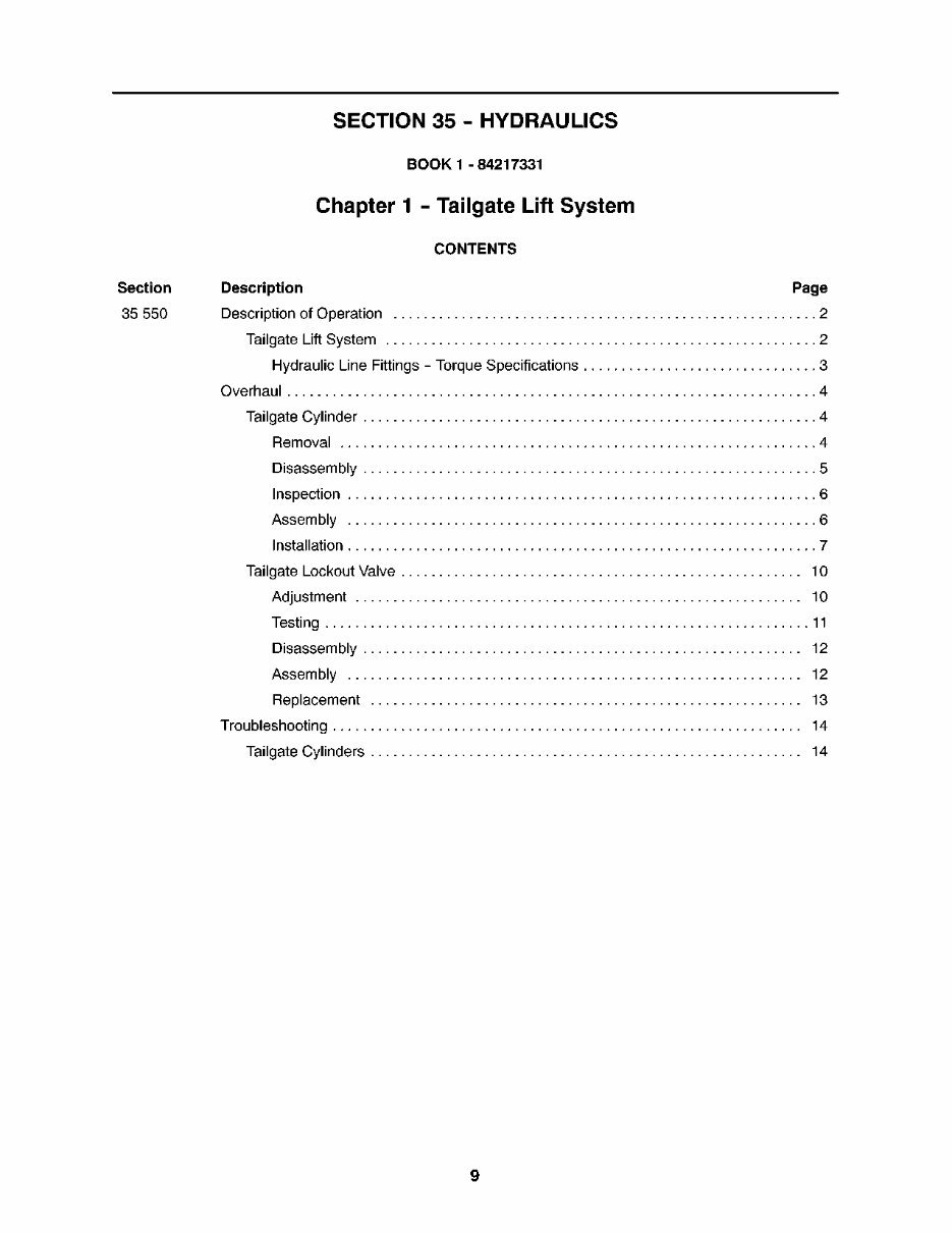 New Holland BR7060, BR7070 Service Manual preview img 9