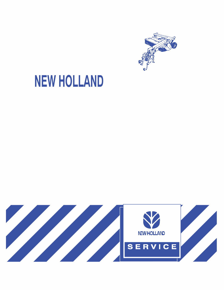 New Holland 408, 411, 412, 415 Service Manual preview img 1