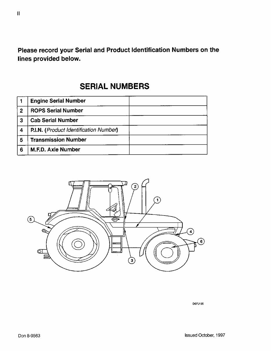 Case IH 4210, 4230, 4240 Parts Catalog preview img 5