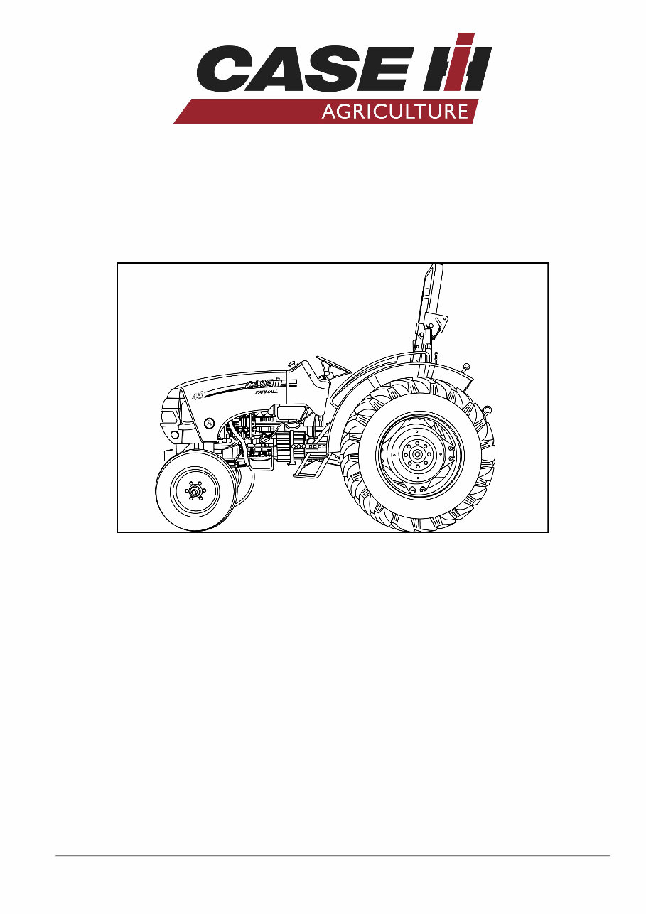 Case IH Farmall 45A, Farmall 55A Service Manual preview img 1