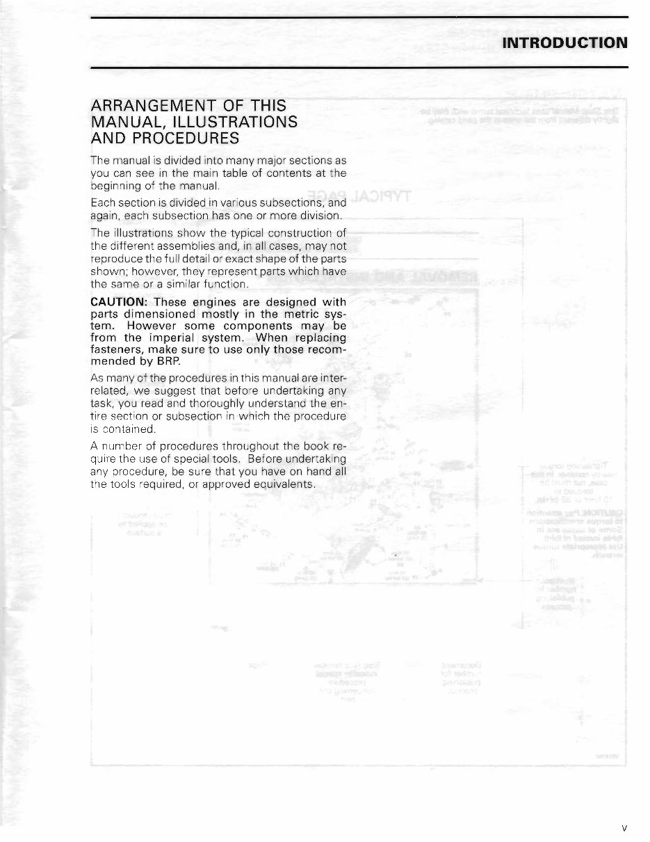 BOMBARDIER ROTAX 800 V 810 ATV Engine Service Repair Manual preview img 8