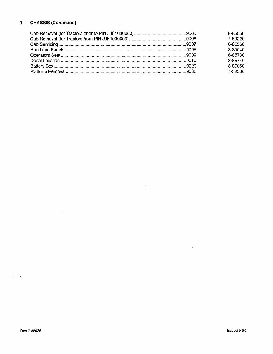 Case IH 5130, 5140, 5220, 5230, 5240, 5250 Service Manual preview img 5