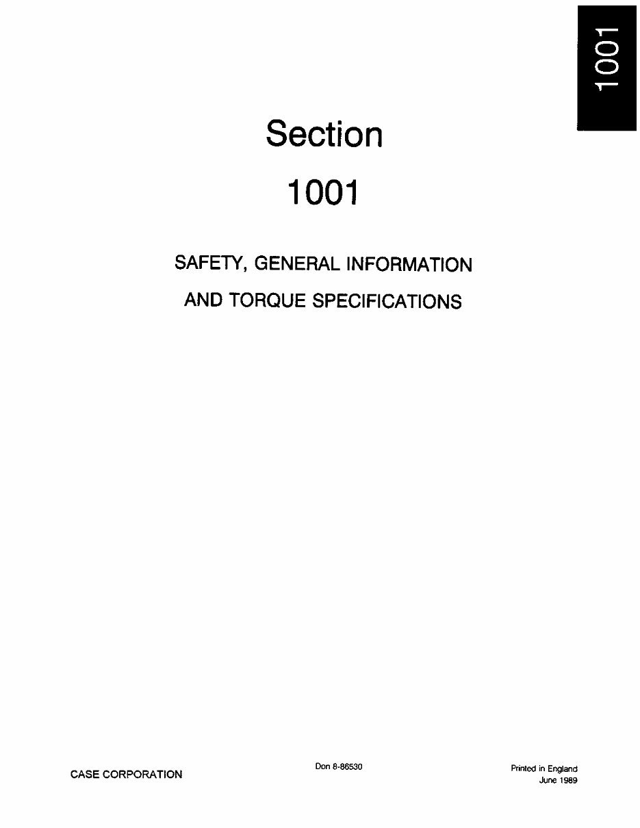 Case IH 5130, 5140, 5220, 5230, 5240, 5250 Service Manual preview img 8