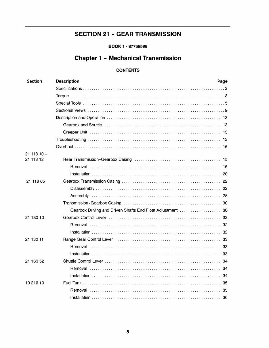Case IH Farmall 65C, Farmall 70, Farmall 75C, Farmall 75N, Farmall 80 Service Manual preview img 10