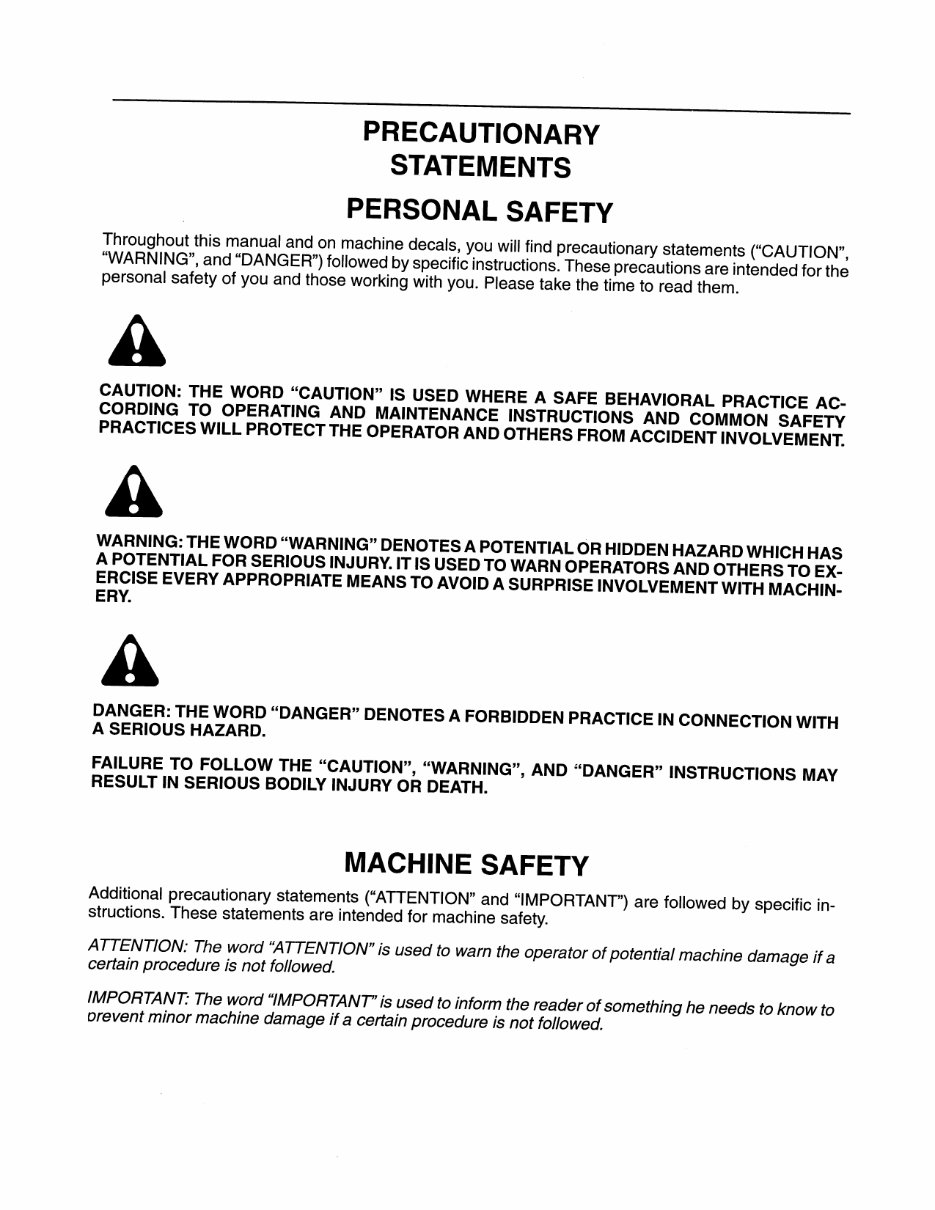 New Holland 9282, 9482, 9682, 9882 Operators Manual preview img 9