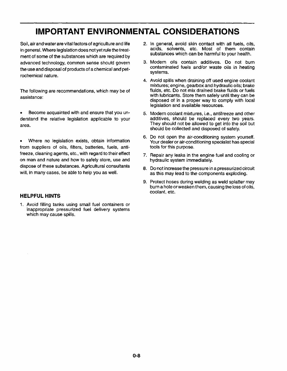 New Holland 4835/5635/6635/7635 Tractors Owners Manual preview img 10