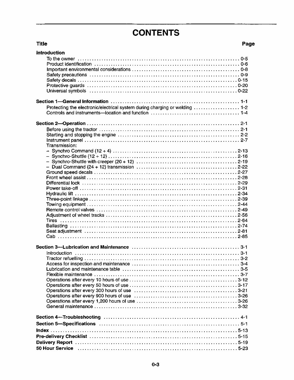 New Holland 4835/5635/6635/7635 Tractors Owners Manual preview img 5