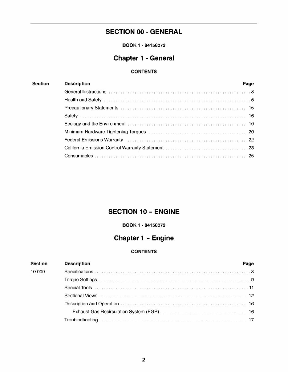 New Holland T4020/T4030/T4040/T4050 Deluxe/Supersteer Tractors Service & Repair Manual preview img 2