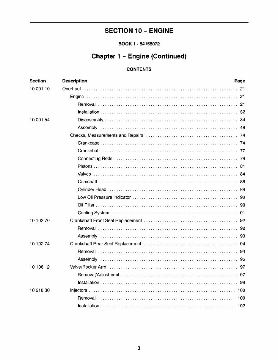 New Holland T4020/T4030/T4040/T4050 Deluxe/Supersteer Tractors Service & Repair Manual preview img 3
