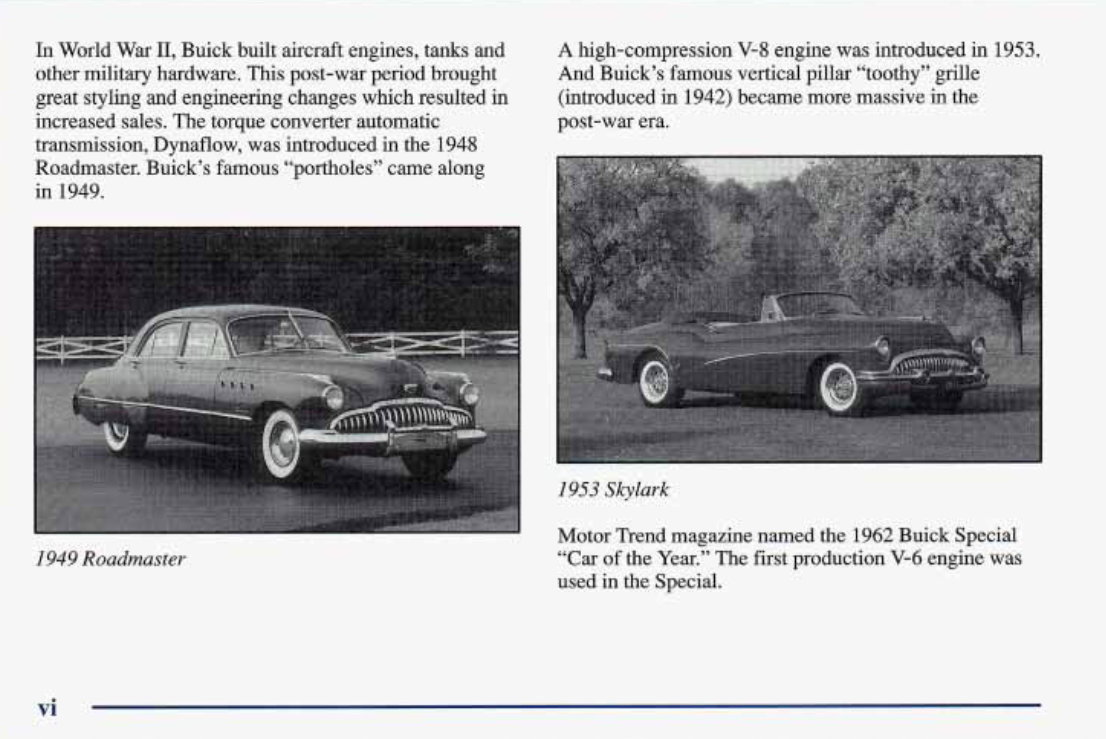 1997 BUICK Riviera Owners Manual preview img 7