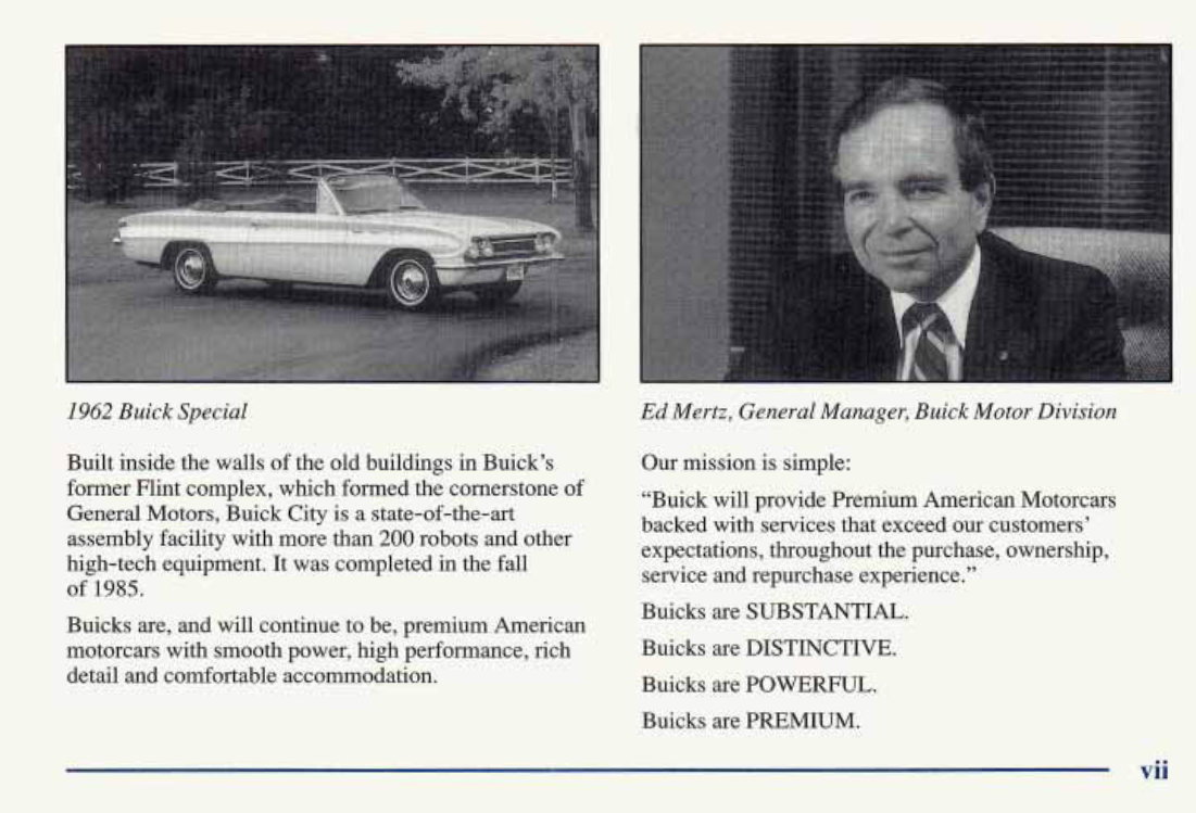 1997 BUICK Riviera Owners Manual preview img 8
