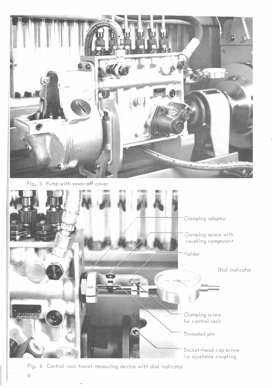 Bosch Type P Testing Fuel Pump Testing manual preview img 6