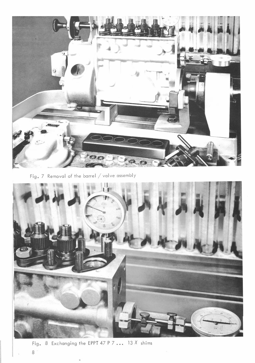 Bosch Type P Testing Fuel Pump Testing manual preview img 8