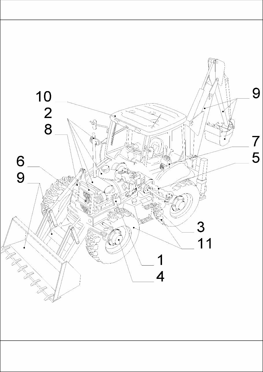 CASE 695SR Backhoe Loader Service Parts Catalogue Manual preview img 2