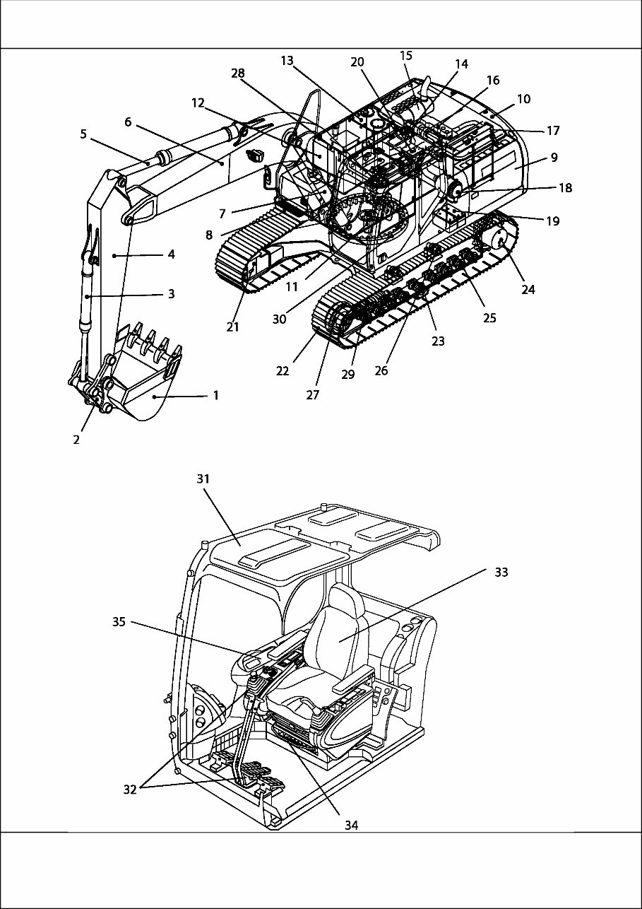 CASE CX290B Excavator Parts Catalog Manual preview img 2