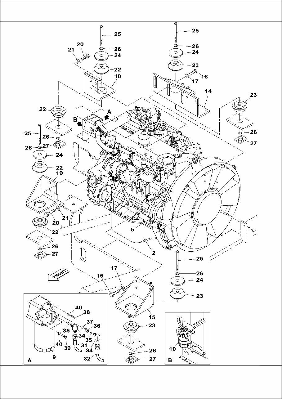 CASE CX290B Excavator Parts Catalog Manual preview img 4