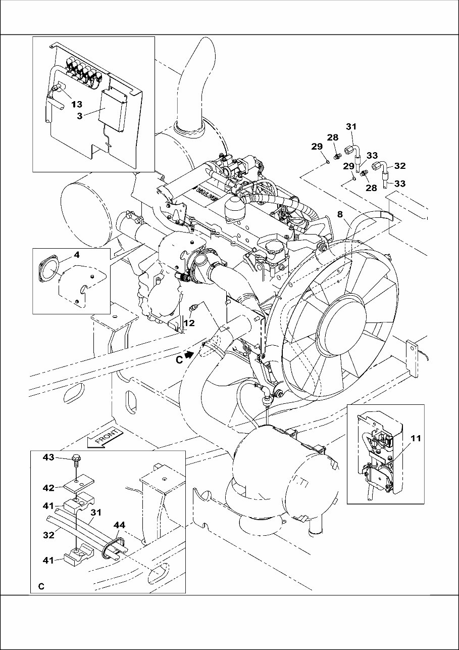 CASE CX290B Excavator Parts Catalog Manual preview img 6