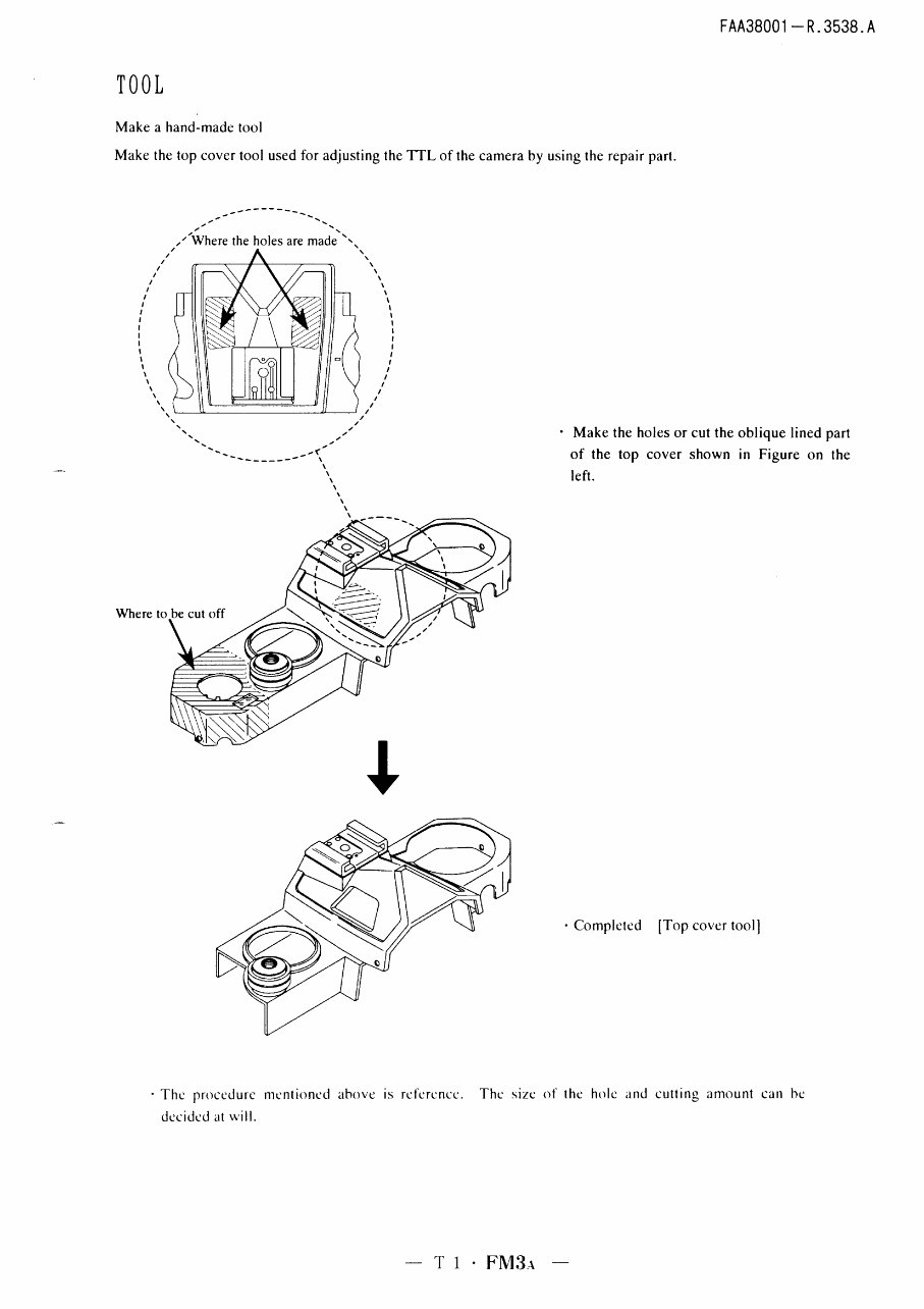 Nikon FM3A Repair Manual & Parts List preview img 6