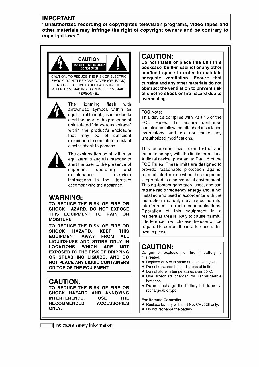 Panasonic AG-DVX100 DVX100P Service Manual & Repair Guide preview img 5