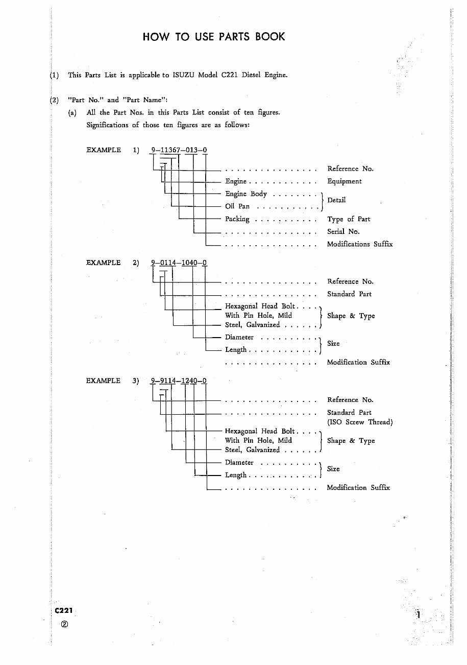 C221 Engine komatsu c221 engine Parts Part IPL Manual | eManualOnline