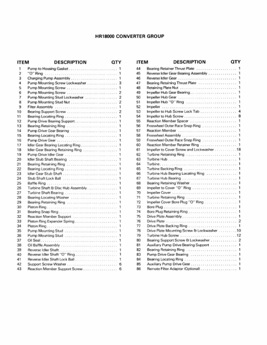 CLARK 18000 3 6 SPEED Service Workshop Manual preview img 10