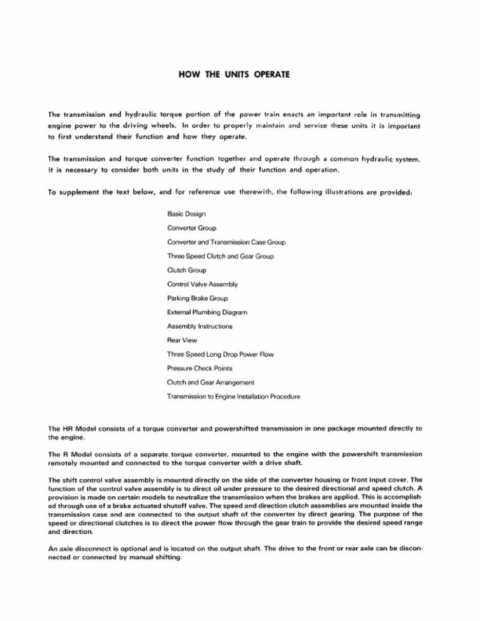 CLARK 18000 3 6 SPEED Service Workshop Manual preview img 6