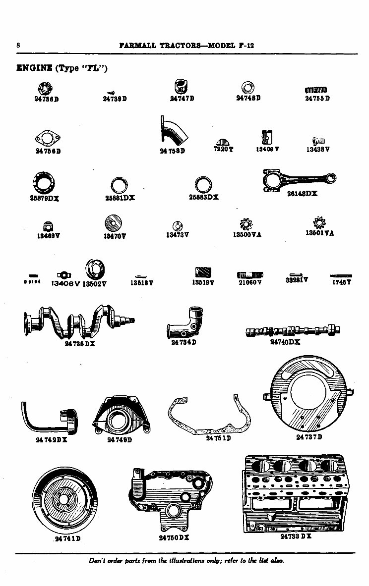 Farmall F12, F14 Parts TB-9 Catalog Manual McCormick Deering preview img 10