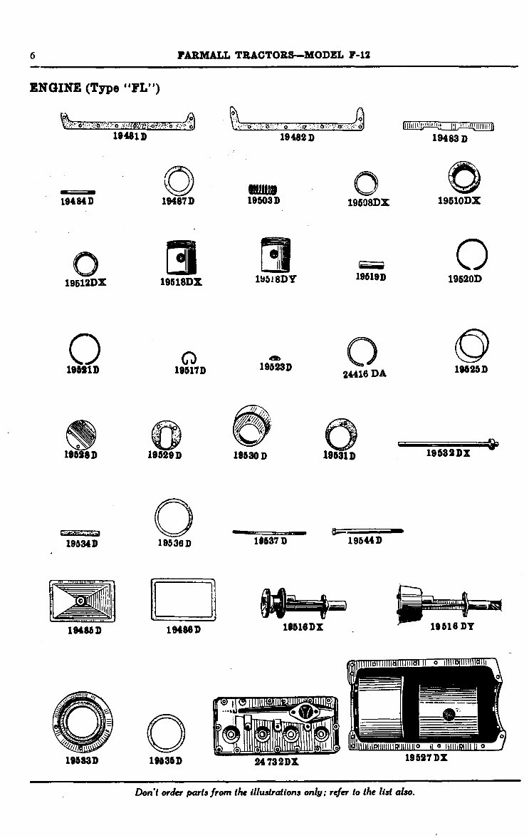 Farmall F12, F14 Parts TB-9 Catalog Manual McCormick Deering preview img 8