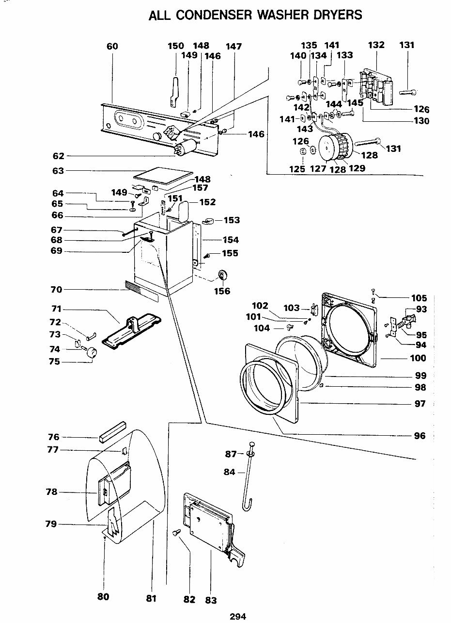 Service Manual HOOVER A8532-8598 CONDENSER WASHER DRYER preview img 10
