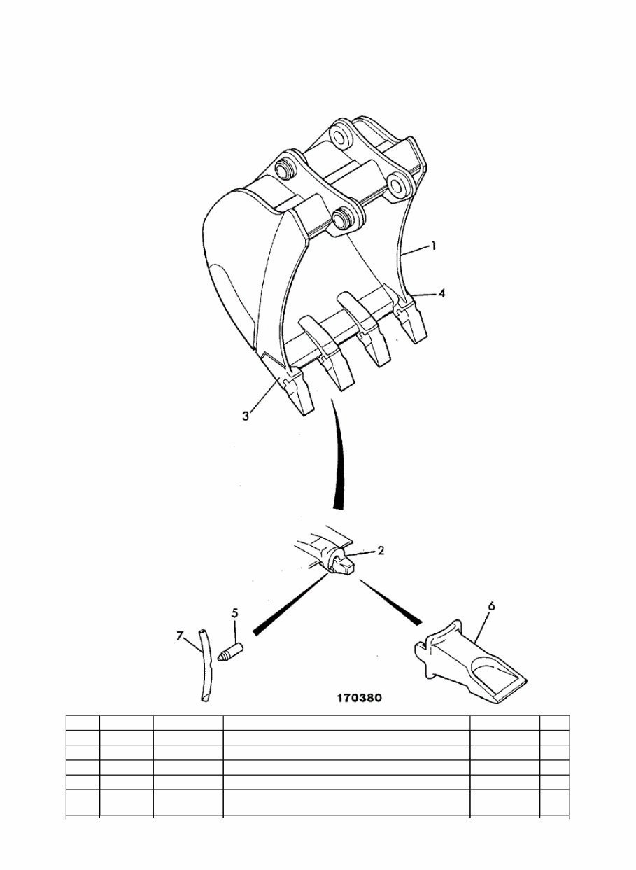 JCB JS220 Tracked Excavator Parts Catalogue Manual (SN: 00705001-00707999) preview img 6