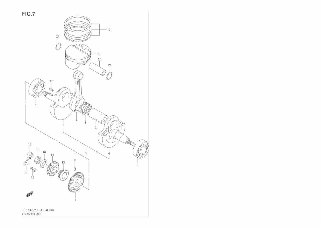 Suzuki DR-Z400E parts manual preview img 10
